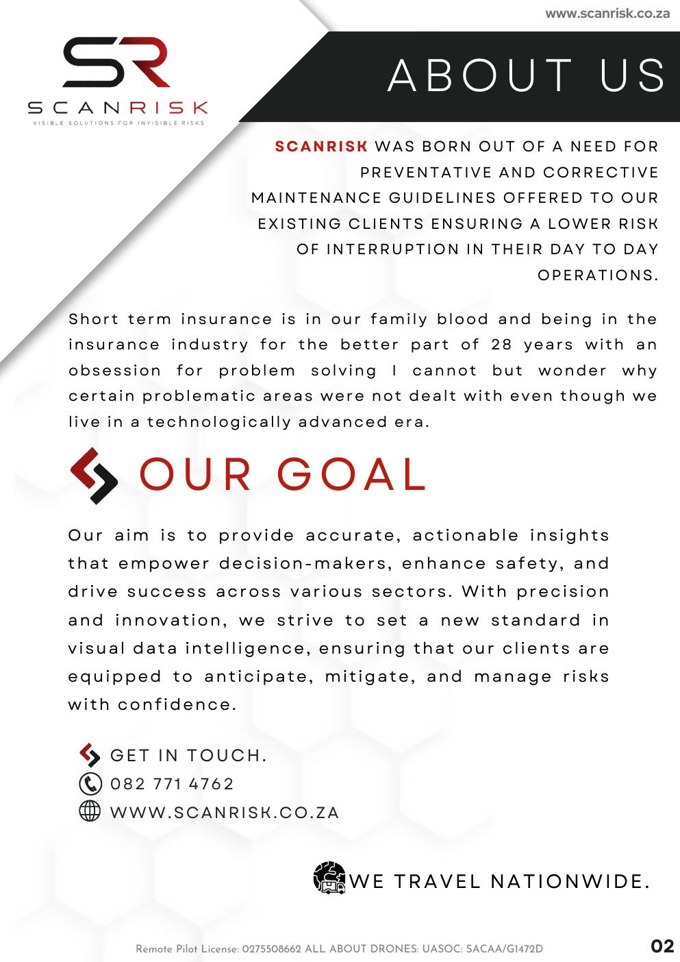 About Scanrisk profile page
